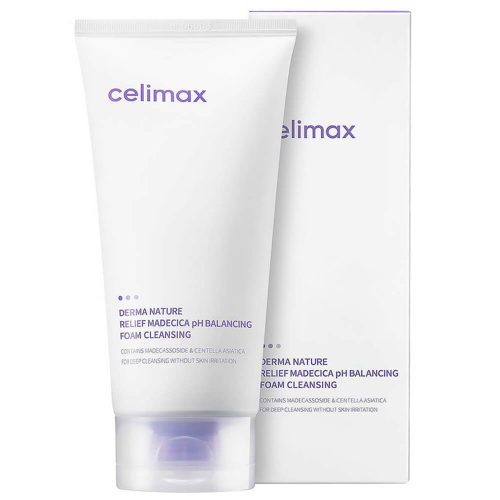 CELIMAX DERMA NATURE RELIEF MADECICA PH BALANCING FOAM CLEASING