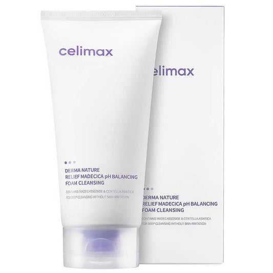 CELIMAX DERMA NATURE RELIEF MADECICA PH BALANCING FOAM CLEASING