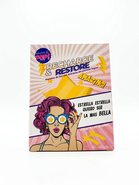 BAUSSE RECHARGE & RESTORE PARCHE DE GEL CON ESTRACTO DE ESTRELLA FUGAZ