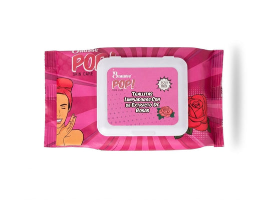 BAUSSE TOALLITAS LIMPIADORAS DE PEPINO Y EXTRACTO DE ROSAS